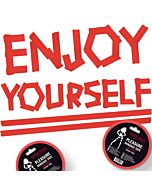 Verführerisches rotes Bondage-Band