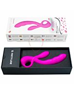 Hübsche lila aufkeimende Liebe Massage