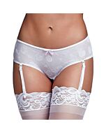 Weiße Farala-Hosenträger