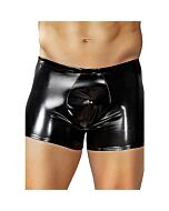 Männliche Boxer Effekt schwarzen Latex Macht
