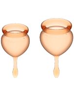 Satisfyer Wohlfühl-Kit Copa Menstruation Naranja 15 + 20ml