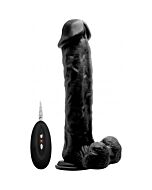 Echt Rock Vibrator 100 006 schwarz realistico 29,5 cm