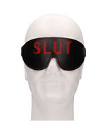 Autsch! Augenbinde - Schlampe - schwarz