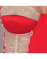 Passion Loraine Hemd & Tanga rot xxl / xxxl