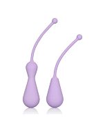 Kegel Set silikongewichtete Kegel-Trainingsgeräte - lila