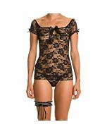 Dayana Black Babydoll