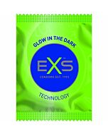 Exs - fluoreszierendes Kondom - 100er Pack