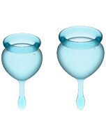 Satisfyer Wohlfühl-Kit Copa Menstruation Azulclaro 15 + 20ml