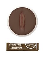 Schwarze männliche Masturbator Vagina Form