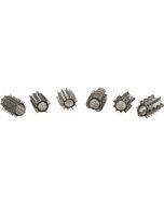 Power-schwarz Penishülse Set 6pcs