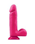 Farben 2x Dual-Density-realistico rosa Penis 21 cm