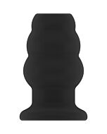 Nr.51 - großer hohler Tunnelstoßstopfen - 5 Zoll - schwarz