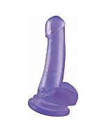 Basix Gelatine Penis Saugen lila 18 cm