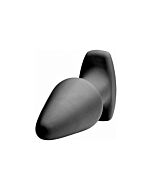 Modell r glatter Rimming Plug schwarz