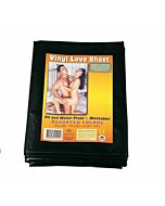 Schwarzes Vinylblatt