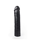 Hung System realistische Dong Black Benny 25,5 cm