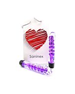 Saninex Vibrator fantastische Realität lila und klar