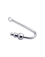 Perlen Analhaken - Silber