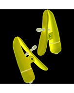 Brustklammern mit lila Vibrator