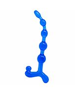 Bendy Twist Anal Perlen blau