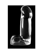 Dunkler Kristall patryk Dildo - transparent