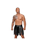 Leder Gladiator Rock - schwarz
