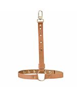 Labyrinth - Shorts Strumpfband braun