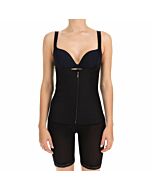 Corset Latex Form Culotte Negro