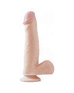 Basix natürliche Gelatine Penis Saugen 19 cm
