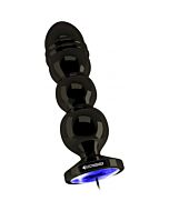 Fettgedruckter Butt Plug - Pistole grau