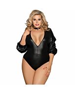 Subblime Queen plus Langarm- und Fetisch-Teddy