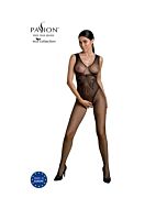Bodystocking Eco Passion Noir: Body für Leidenschaft in Schwarz