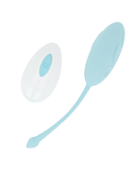 Ei Vibrations-Ei Blaue Texturen