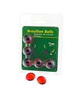 Intimes Gel Brazilian Balls Erdbeeren & Champagner