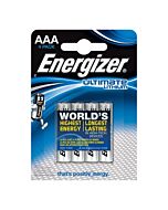 Batterien Energizer Ultimate Lithium AAA 1,5V (4er-Pack)