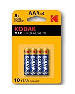Batterien Kodak Max AAA 4er Pack