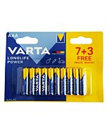 Batterien Varta Longlife AAA x10