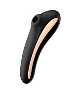 Clitoris Stimulator Dual Kiss Satisfyer - Schwarz