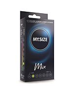 Kondome MySize Mix 49mm - Pack 10