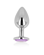 Violettes Kristall 9 cm: Tiefe Freude