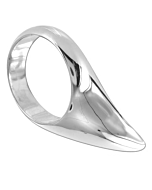 Cock Metal Teardrop -> Hahn Metallträne
