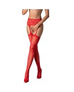 Rote Leidenschaft Strümpfe