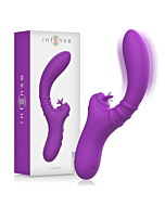 Lila Flexibler Zungenvibrator