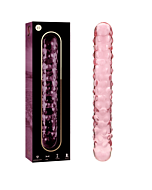 Dildo Glas Rosa Nebula