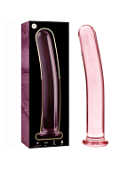 Dildo Glas Rosa Nebula 18,5x3 cm