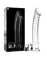 Dildo Sternenklar aus Glas