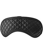 Maske mit schwarzem Diamant-Glanz