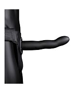 Gebogener Riemen Schwarz 20cm