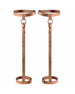 Bijoux Indiscrets Labyrinth Knie und Knöchel Strumpfband braun