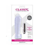 Classix - strukturierte Hülle & Kugel, klar